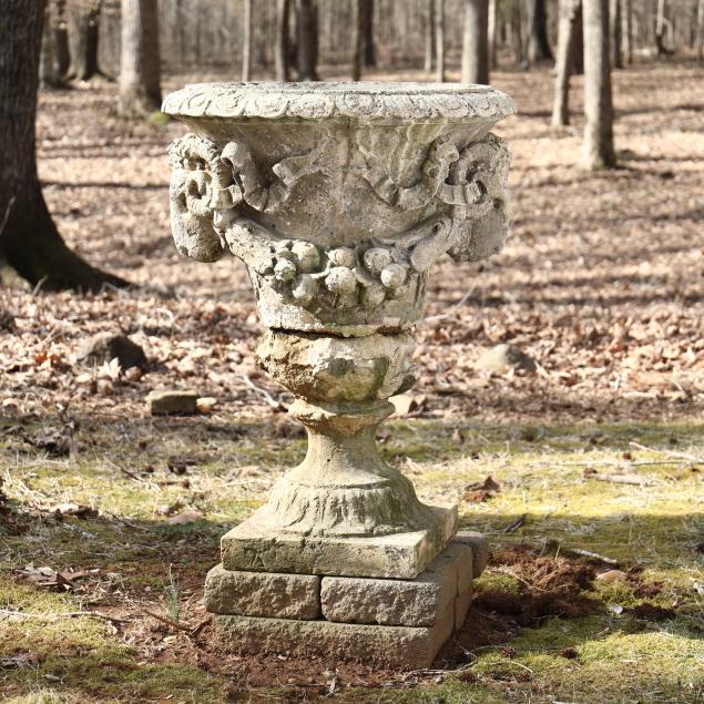 large-neoclassical-style-cast-stone-ram-head-garden-urn