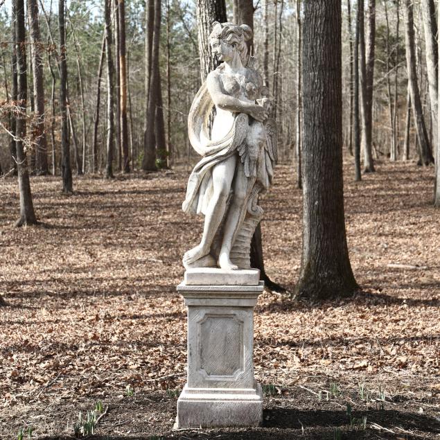 ital-garden-cast-stone-garden-statue-of-diana-on-plinth