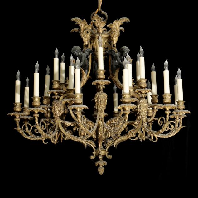 louis-xv-style-figural-gilt-brass-chandelier