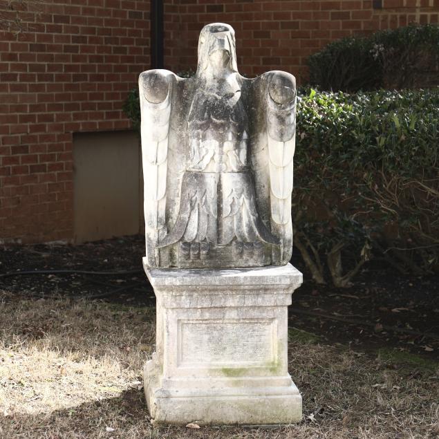 large-art-deco-style-carved-marble-statue-of-an-eagle