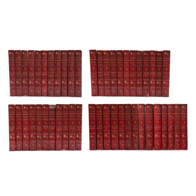 illustrated-cabinet-edition-of-the-waverley-novels-finely-bound-by-blackwell
