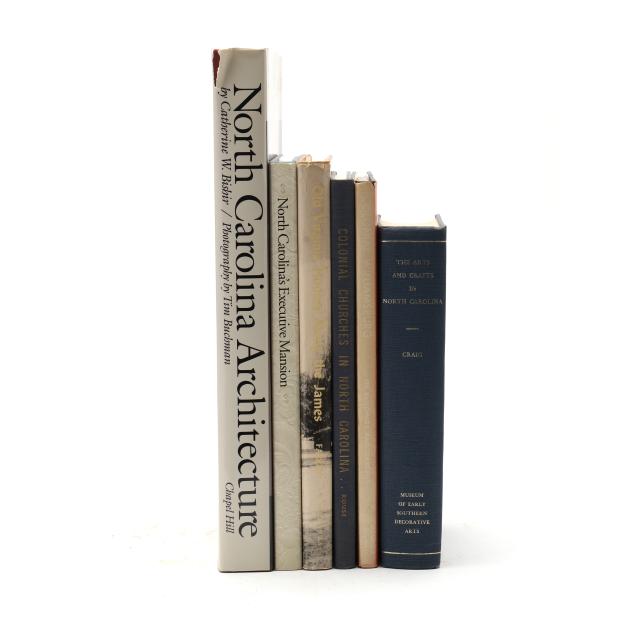 six-books-related-to-the-art-and-architecture-of-north-carolina-and-virginia