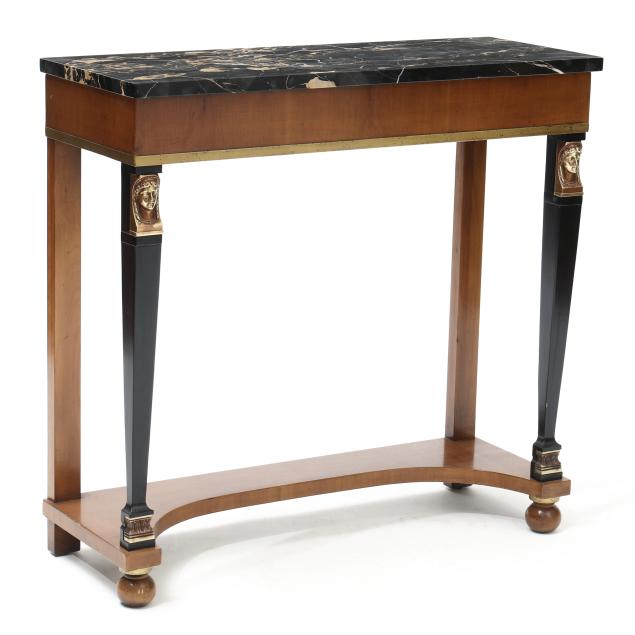 neoclassical-style-diminutive-marble-top-console