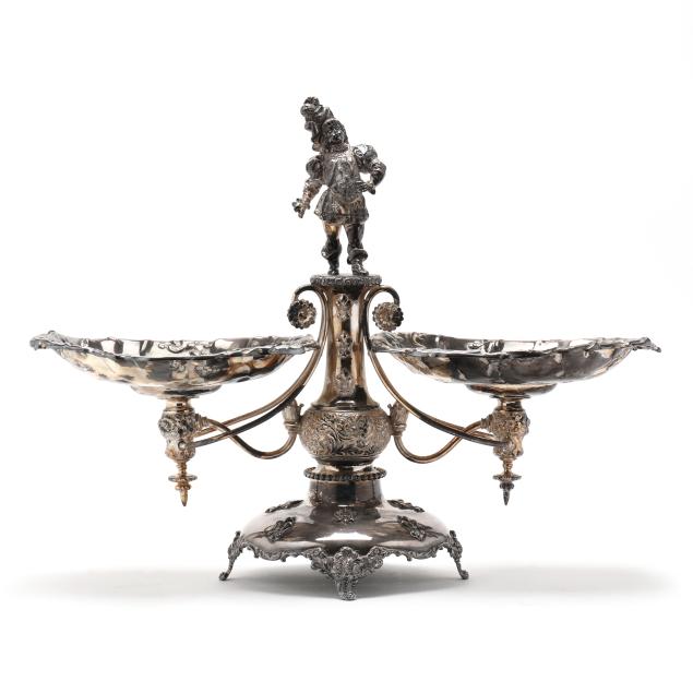 silver-plated-figural-centerpiece-by-meriden-silver-plate-co