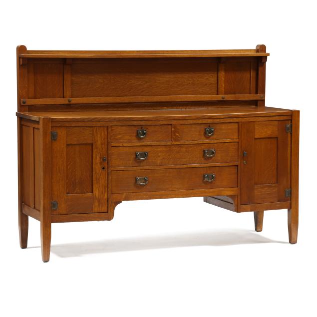 stickley-bros-co-mission-oak-sideboard