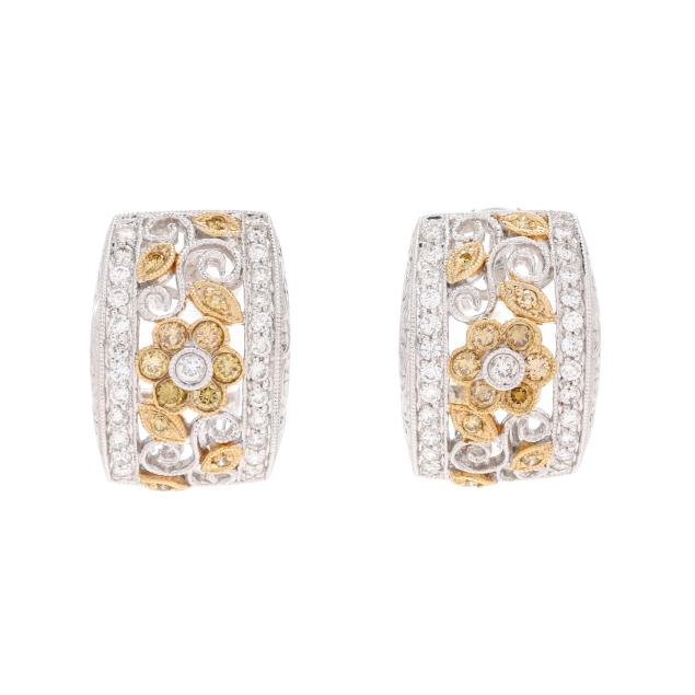 bi-color-gold-and-diamond-earrings