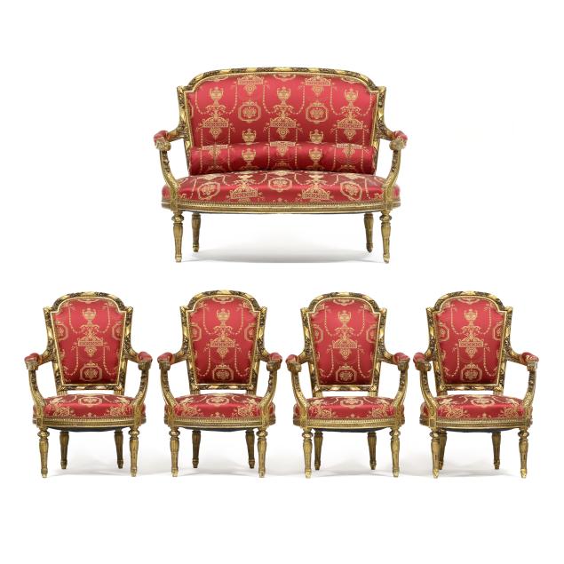 louis-xvi-style-five-piece-parlour-suite