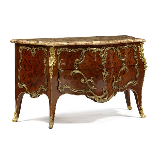 antique-louis-xv-style-marble-top-marquetry-inlaid-commode-f-durand-fils