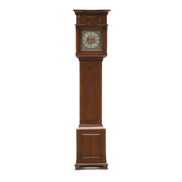 pennsylvania-chippendale-carved-and-inlaid-walnut-tall-case-clock-george-hoff