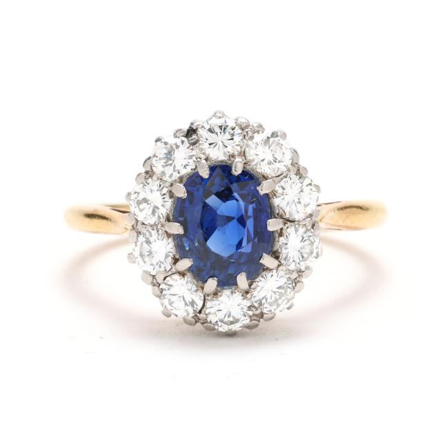 vintage-gold-sapphire-and-diamond-ring