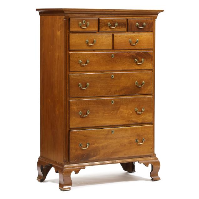 virginia-chippendale-walnut-tall-chest-of-drawers