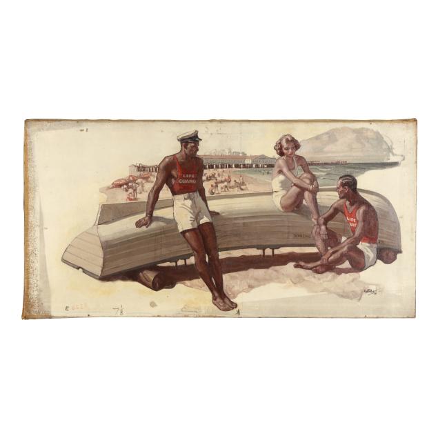 daniel-dan-content-american-1902-1990-beach-scene-study