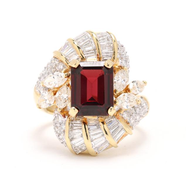 bi-color-gold-garnet-and-diamond-ring