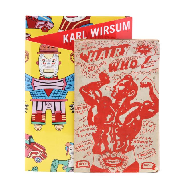 the-extremely-scarce-and-collectible-i-the-portable-hairy-who-i-accompanied-by-a-karl-wirsum-exhibition-catalogue