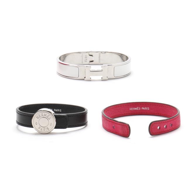a-group-of-bracelets-hermes