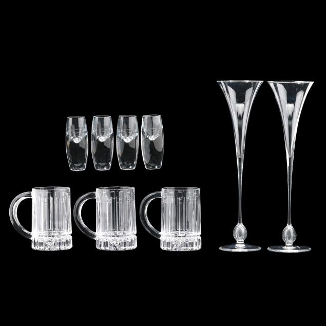 group-of-crystal-barware-tiffany-and-rosenthal