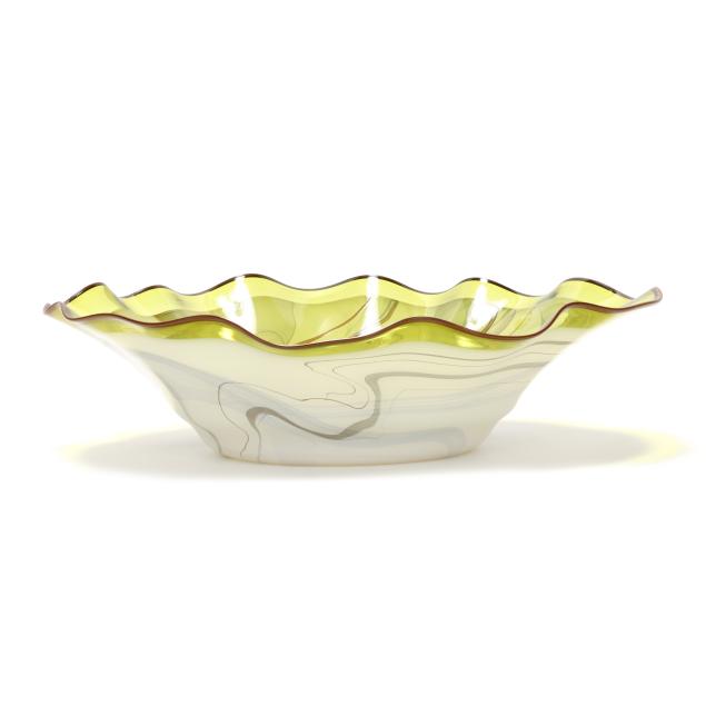 dan-bergsma-large-art-glass-bowl