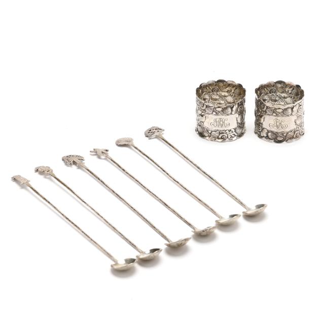 american-sterling-silver-sea-theme-drink-stirrers-and-napkin-rings