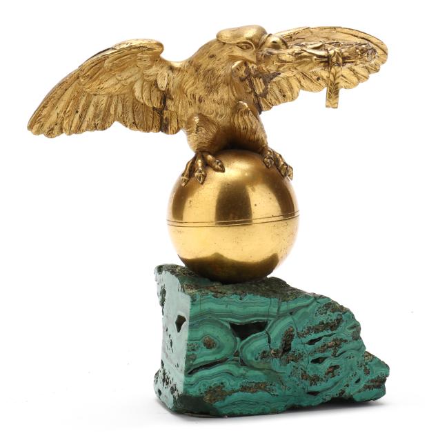 continental-malachite-and-gilt-brass-eagle-watch-holder