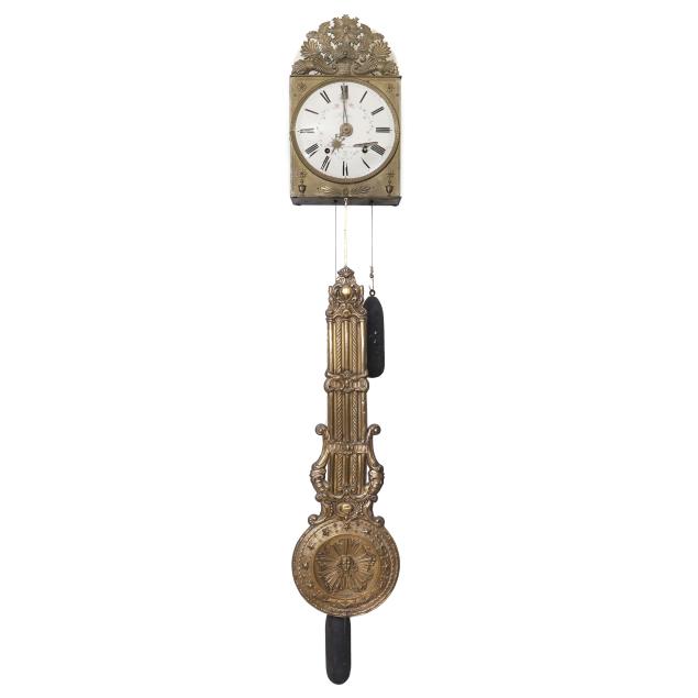 french-wag-on-the-wall-clock-signed-i-popelin-a-charlieux-i