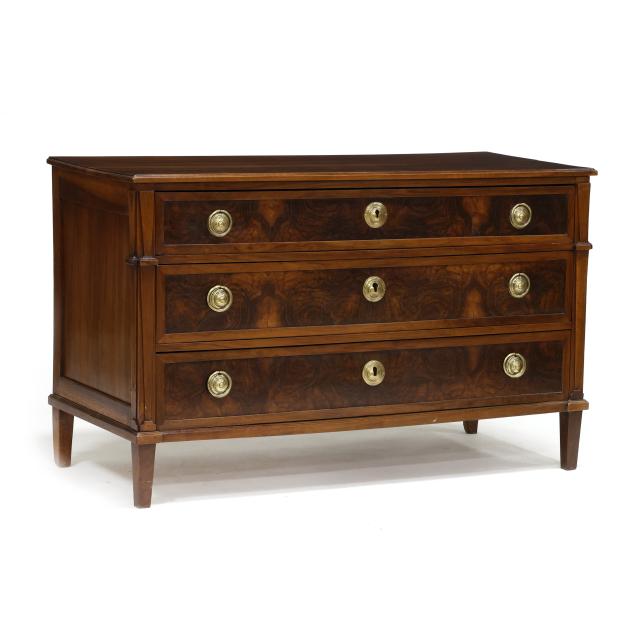 antique-continental-walnut-commode-signed