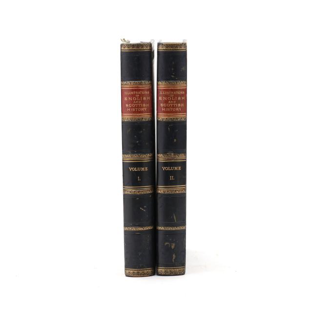 two-volumes-of-illustrations-of-english-and-scottish-history