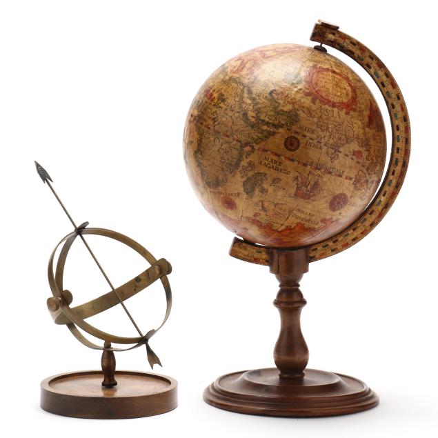decorative-terrestrial-globe-and-armillary-sphere