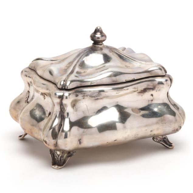 hungarian-silver-serpentine-form-dresser-box