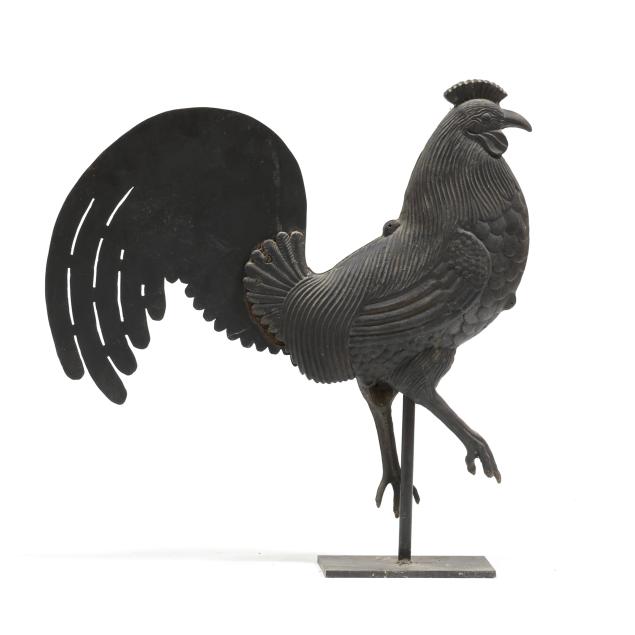 rochester-ironworks-cast-iron-rooster-weathervane