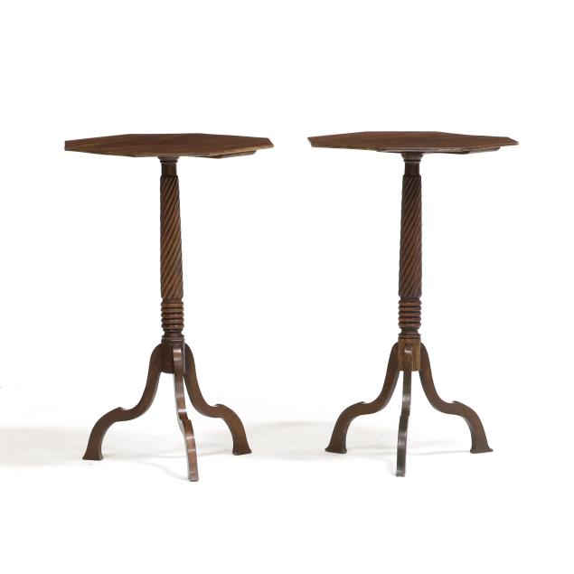 pair-of-regency-mahogany-side-tables
