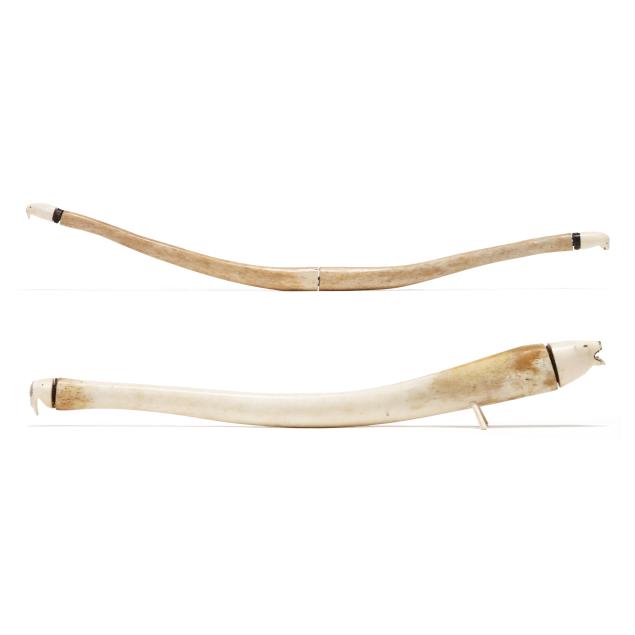 two-inuit-carved-walrus-bone-oosiks