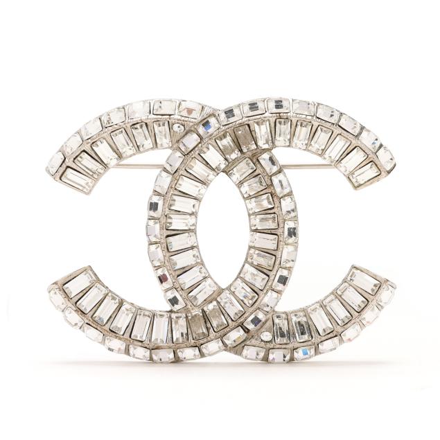 silver-tone-and-rhinestone-cc-logo-brooch-chanel