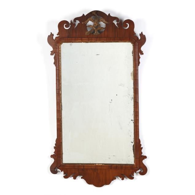 george-iii-chippendale-mahogany-parcel-gilt-wall-mirror
