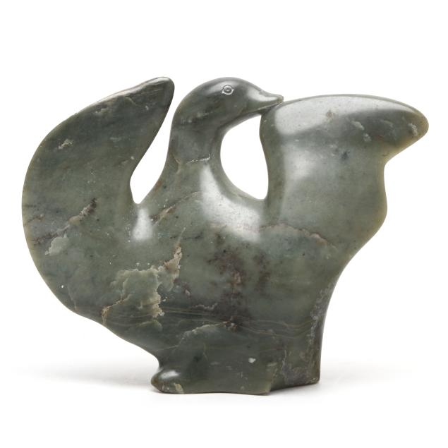 inuit-carved-stone-bird-attributed-to-jannie-meeko-b-1957