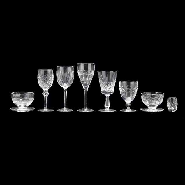 assortment-of-waterford-crystal-glassware