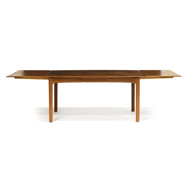 danish-modern-teak-extension-dining-table