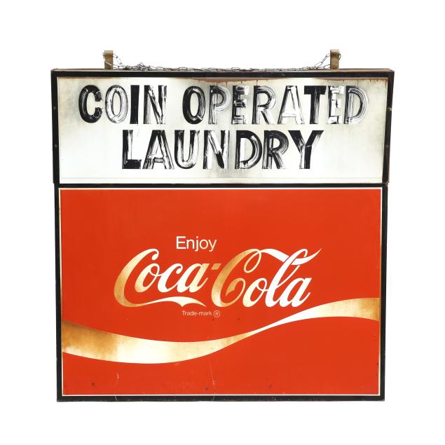 large-vintage-double-sided-coca-cola-advertisement-sign