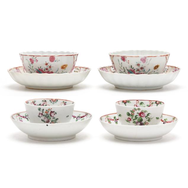two-pairs-of-chinese-export-porcelain-tea-bowls-and-saucers
