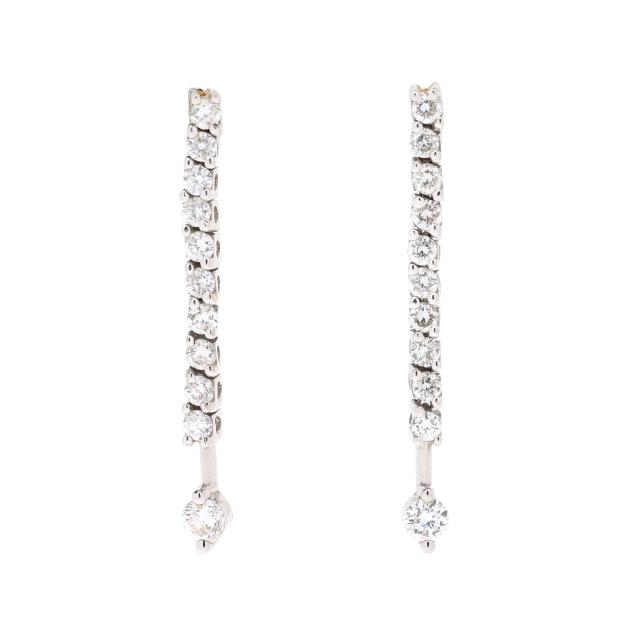 white-gold-and-diamond-dangle-earrings