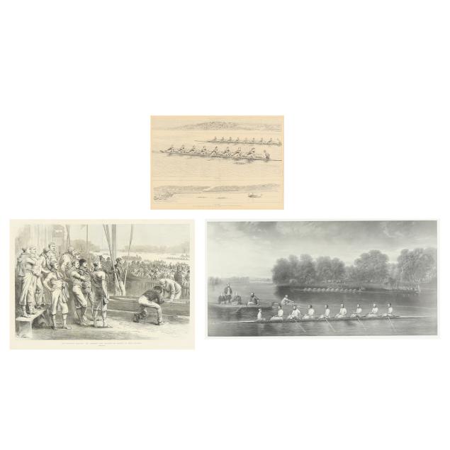 three-antique-rowing-prints
