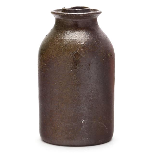himer-jacob-fox-1826-1909-randolph-county-nc-two-quart-jar