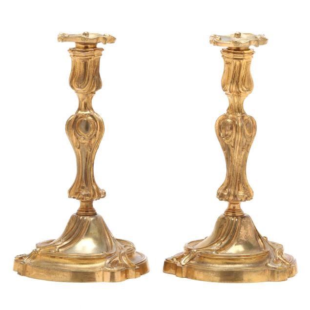 pair-of-french-rococo-style-gilt-bronze-candlesticks
