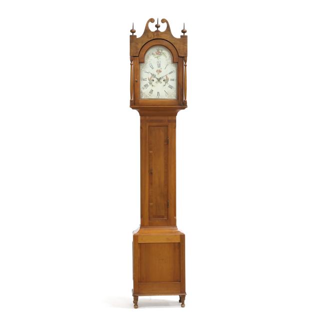 american-chippendale-cherry-tall-case-clock