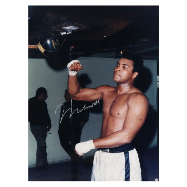 a-large-framed-autographed-photograph-of-muhammad-ali