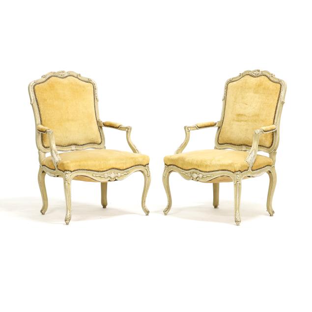 pair-of-louis-xv-style-carved-and-painted-fauteuil