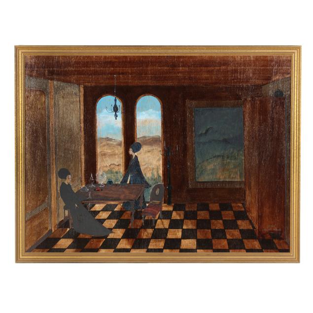 stephen-white-nc-large-painting-of-women-in-an-interior