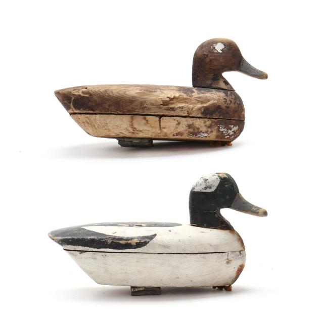 eldon-willis-nc-1908-1981-and-elmer-salter-nc-1902-1964-pair-of-buffleheads