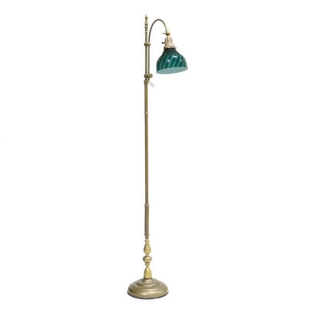brass-adjustable-reading-floor-lamp