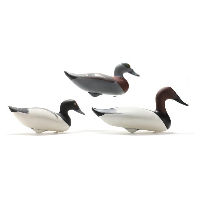 dave-walker-md-b-1958-variety-of-three-decoys
