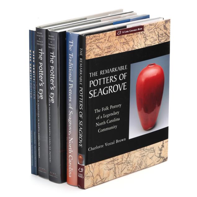 four-titles-on-north-carolina-pottery-including-two-signed-by-mark-hewitt